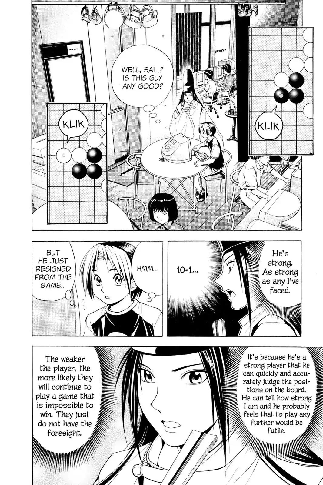 Hikaru no Go Chapter 31 page 6 - Chapter 31: Who Is Sai?