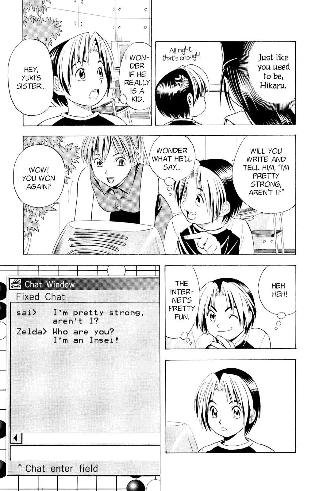 Hikaru no Go Chapter 31 page 7 - Chapter 31: Who Is Sai?