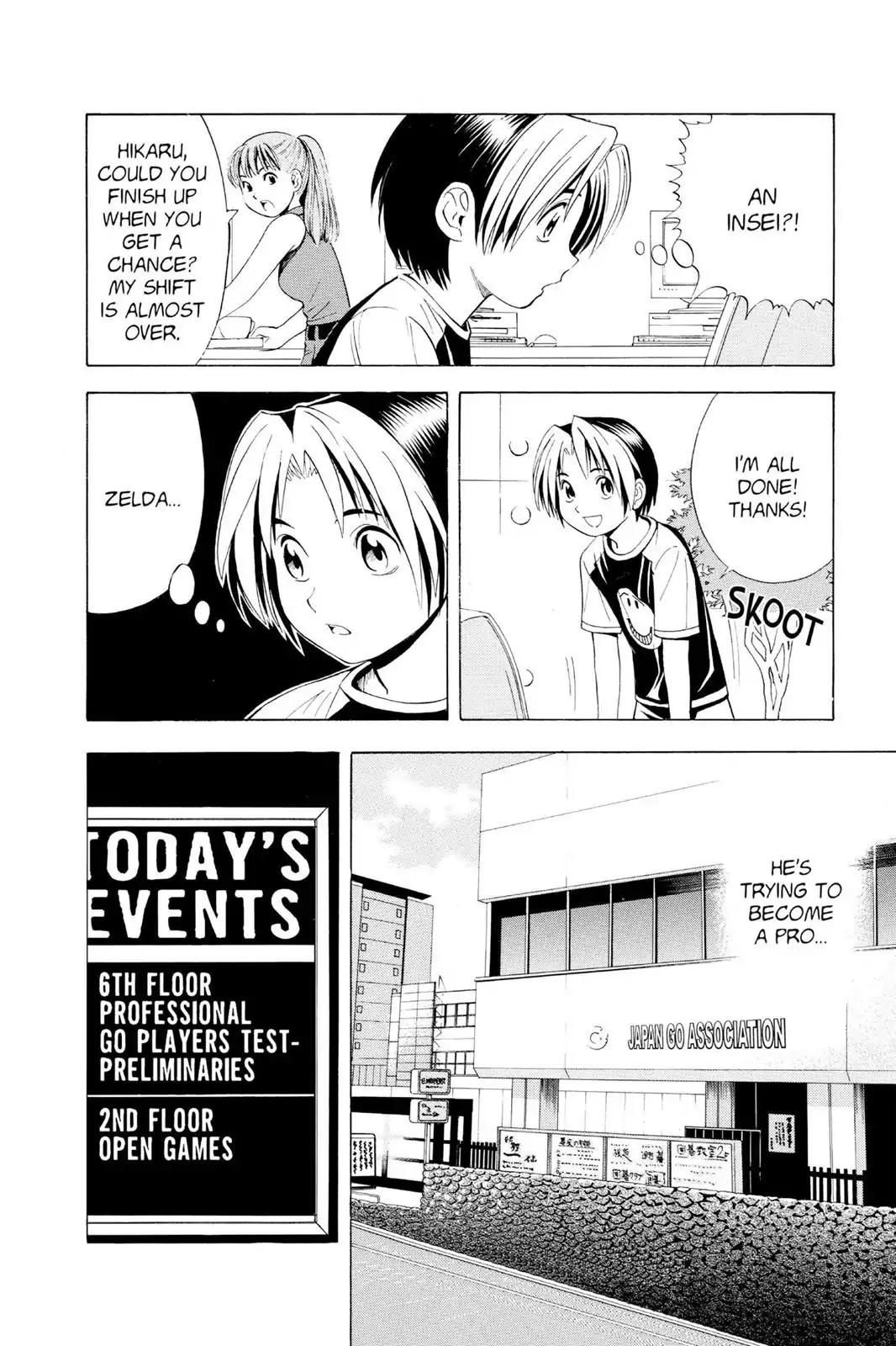 Hikaru no Go Chapter 31 page 8 - Chapter 31: Who Is Sai?