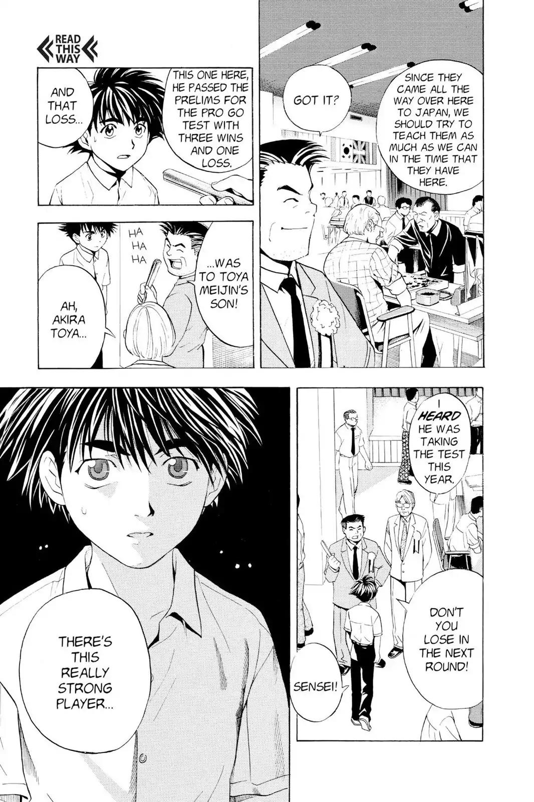 Hikaru no Go Chapter 32 page 9 - Chapter 32: He Is Not Sai