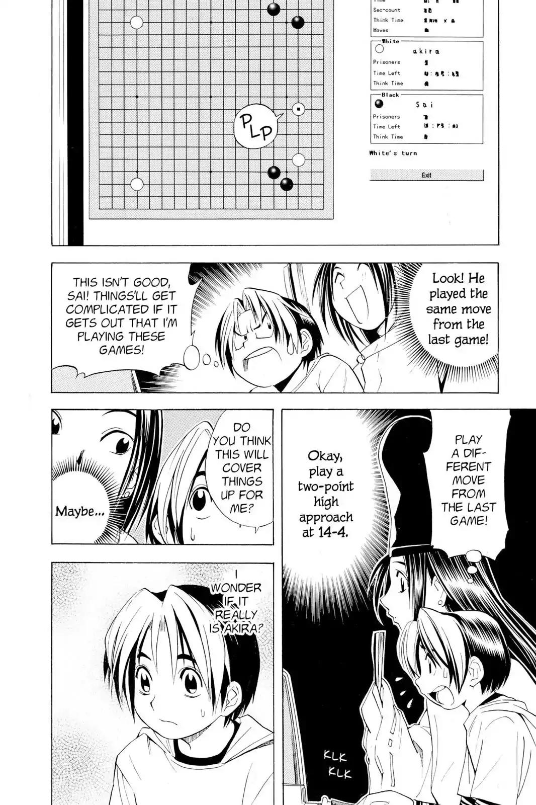 Hikaru no Go Chapter 34 page 10 - Chapter 34: A Memorable Game