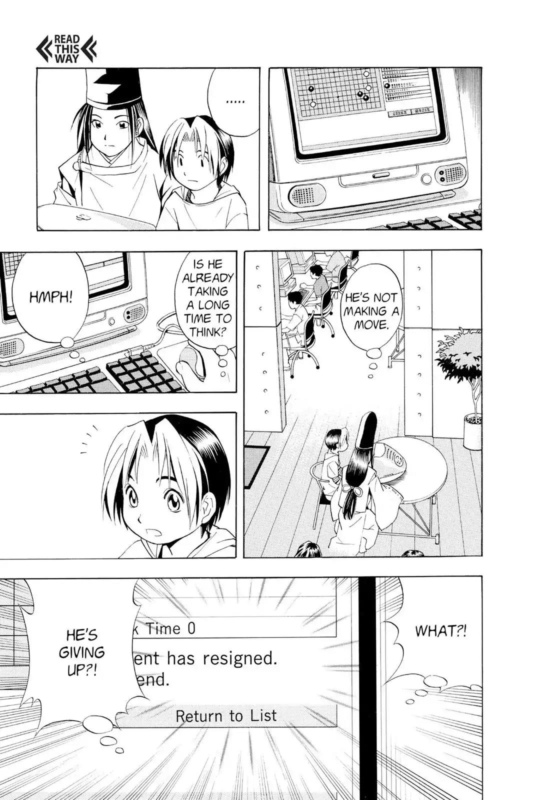 Hikaru no Go Chapter 34 page 11 - Chapter 34: A Memorable Game