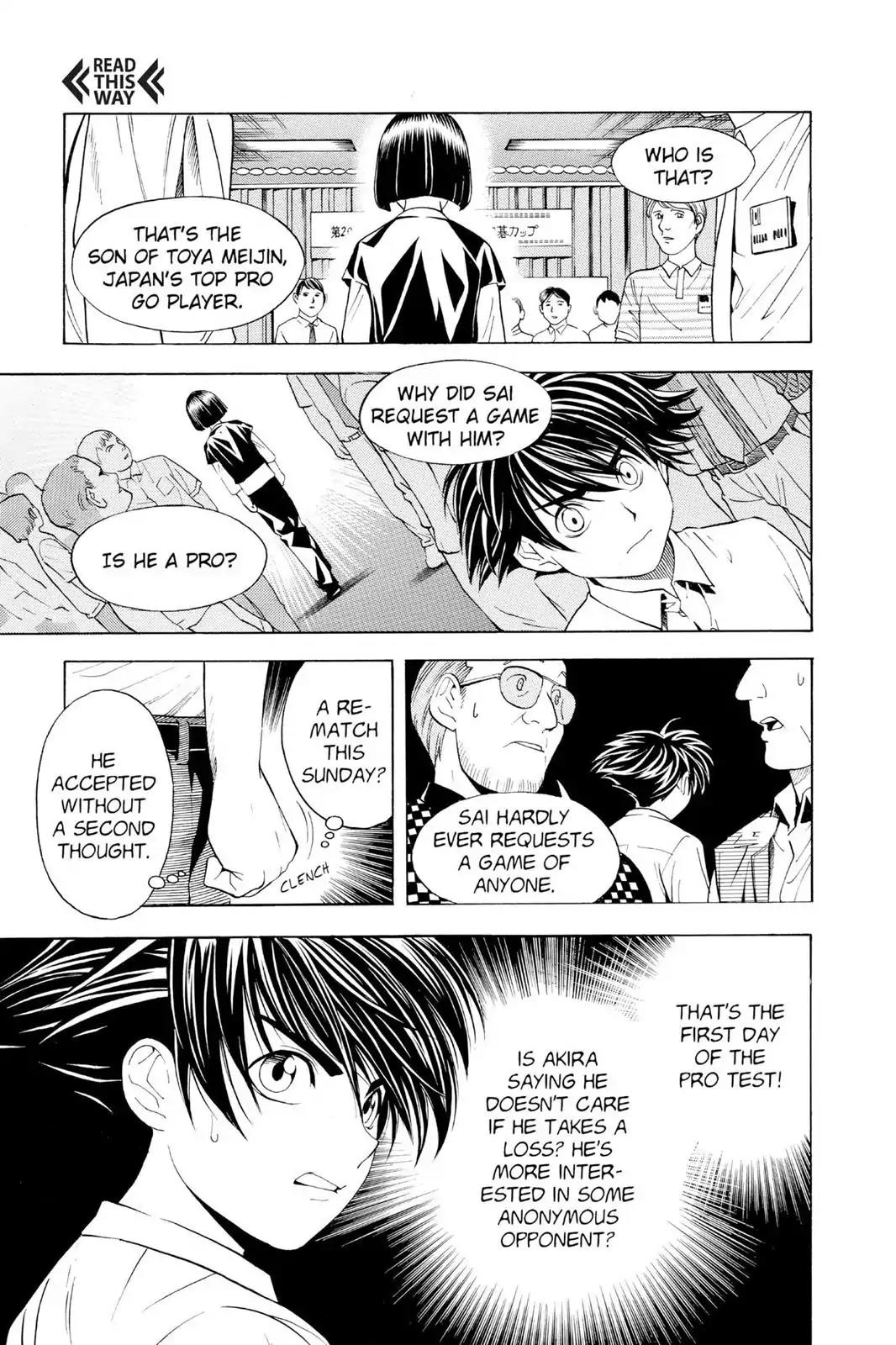 Hikaru no Go Chapter 34 page 15 - Chapter 34: A Memorable Game
