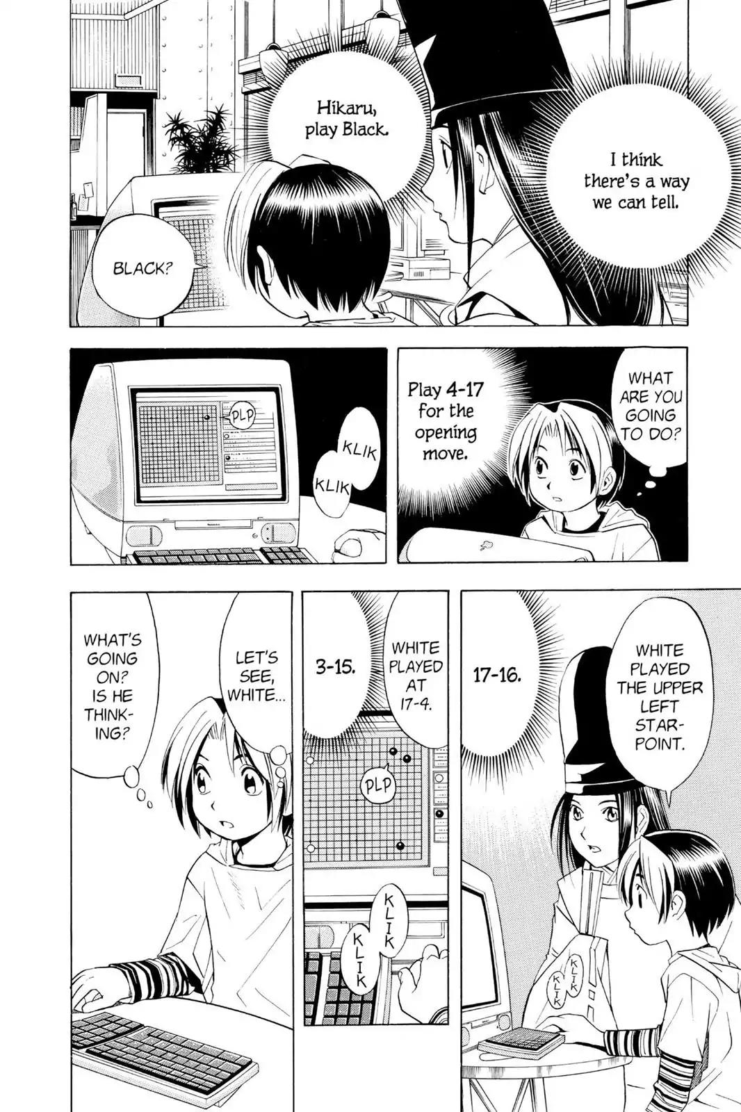Hikaru no Go Chapter 34 page 4 - Chapter 34: A Memorable Game
