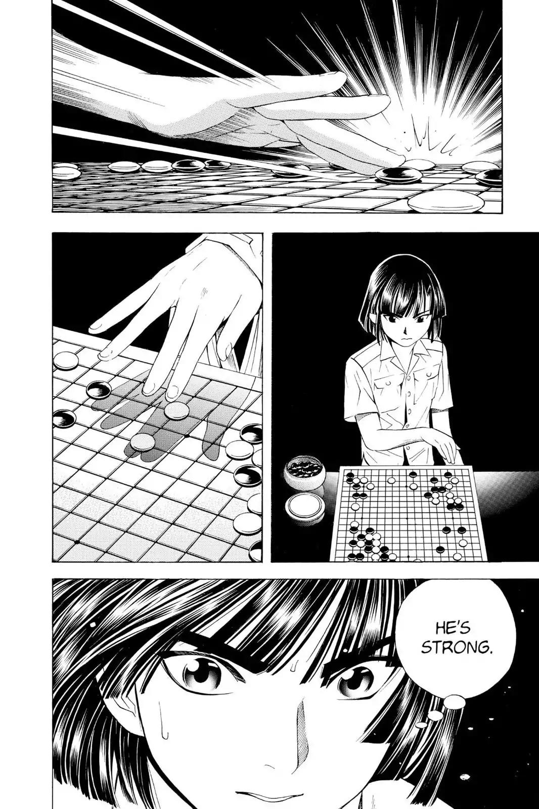 Hikaru no Go Chapter 35 page 17 - Chapter 35: Sai vs. Akira