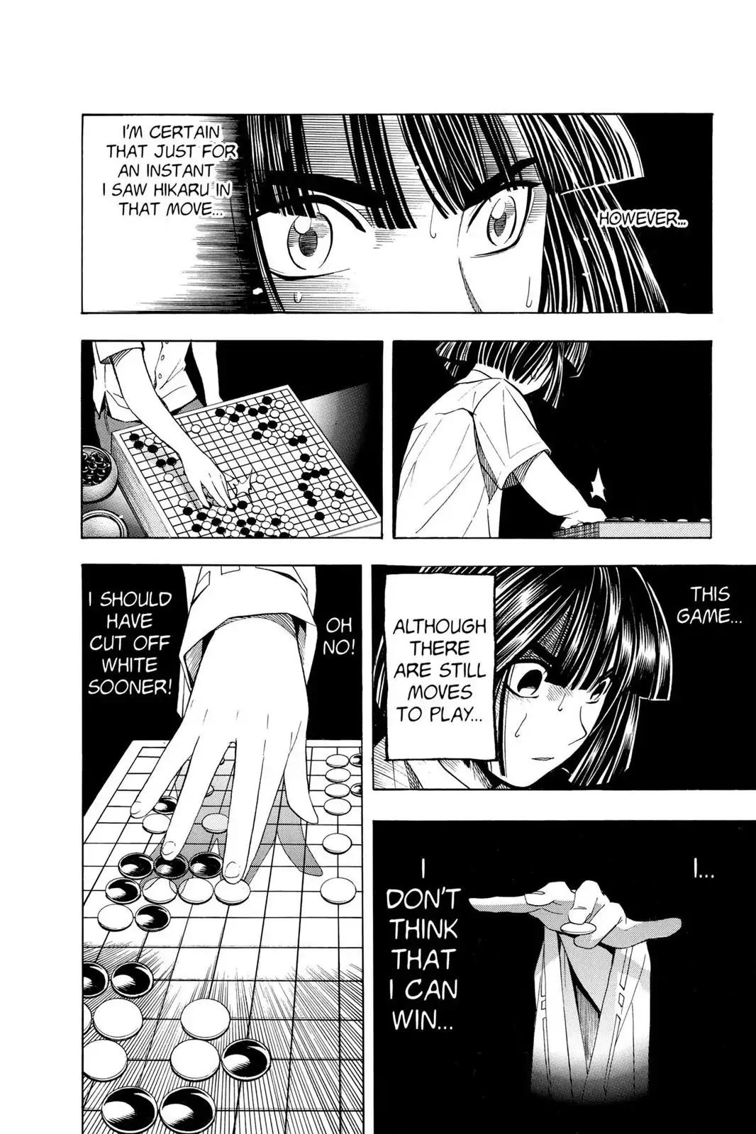 Hikaru no Go Chapter 35 page 21 - Chapter 35: Sai vs. Akira