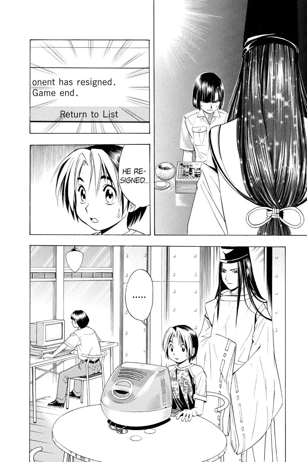 Hikaru no Go Chapter 35 page 23 - Chapter 35: Sai vs. Akira