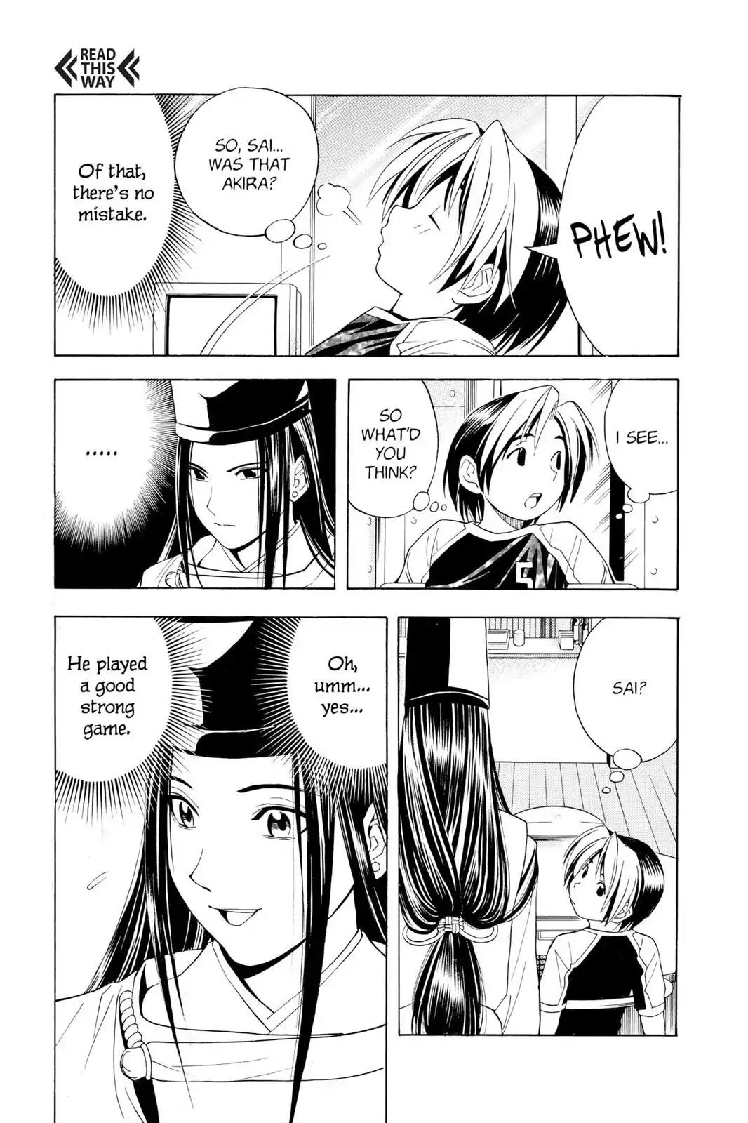 Hikaru no Go Chapter 35 page 24 - Chapter 35: Sai vs. Akira