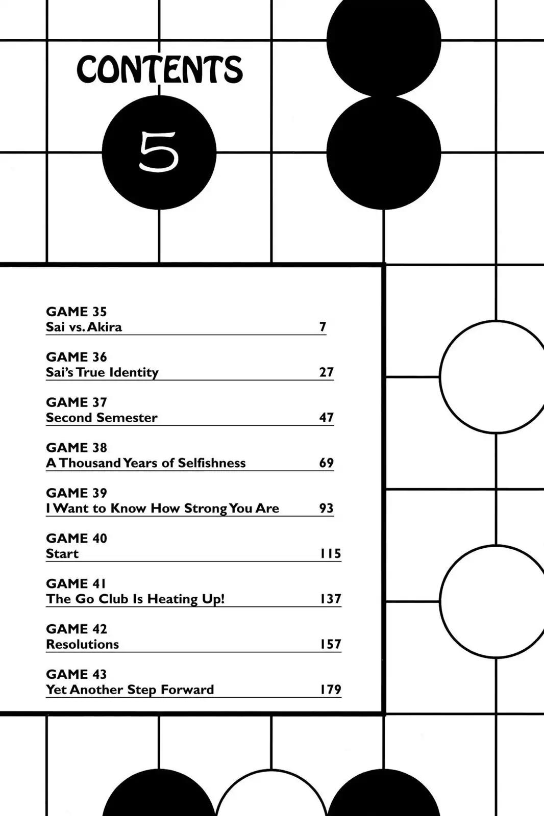Hikaru no Go Chapter 35 page 7 - Chapter 35: Sai vs. Akira