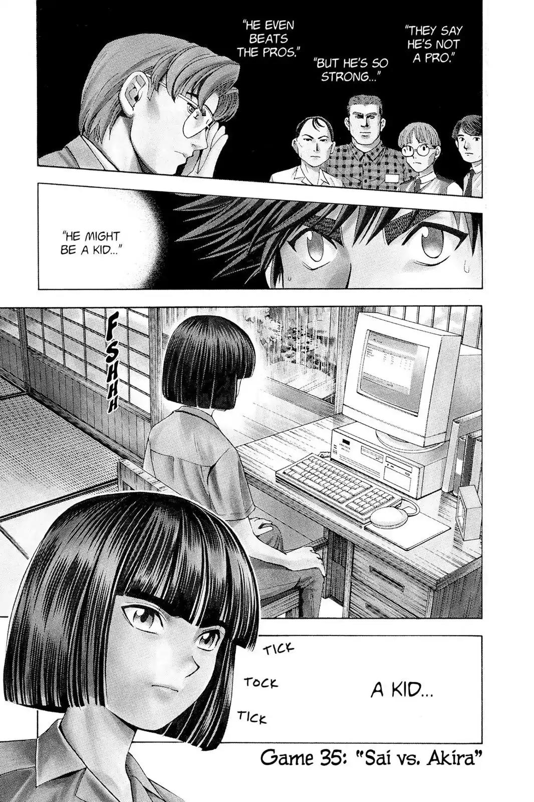 Hikaru no Go Chapter 35 page 8 - Chapter 35: Sai vs. Akira