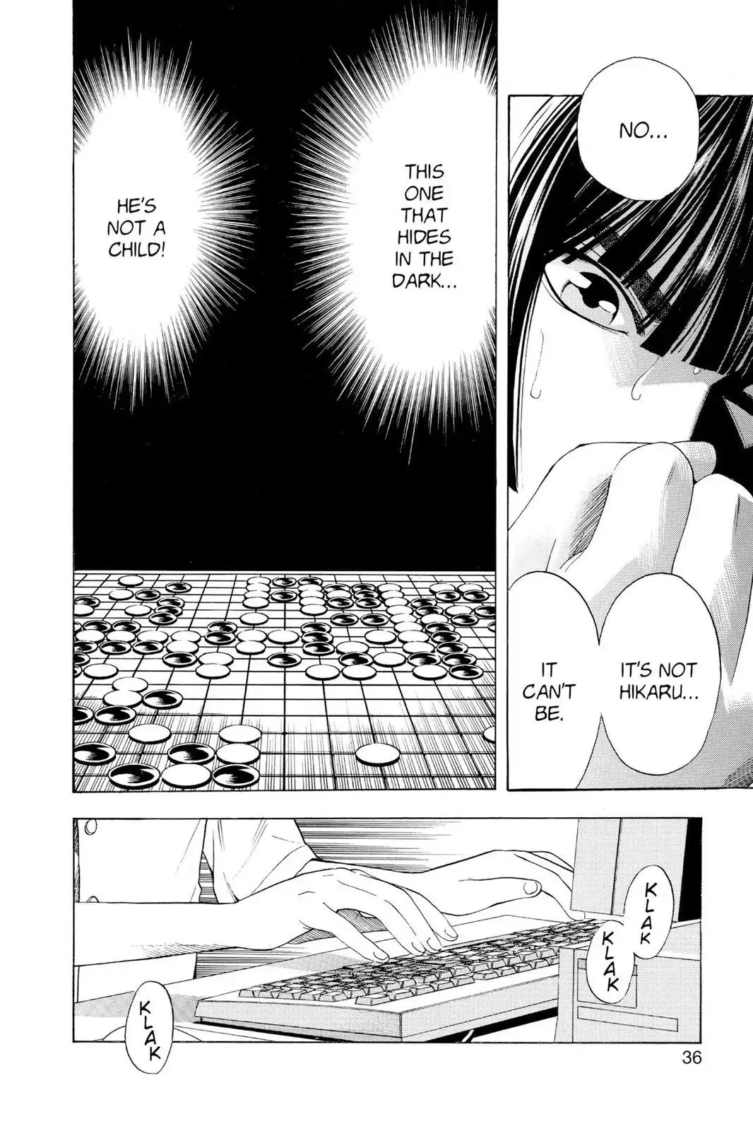 Hikaru no Go Chapter 36 page 10 - Chapter 36: Sai's True Identity