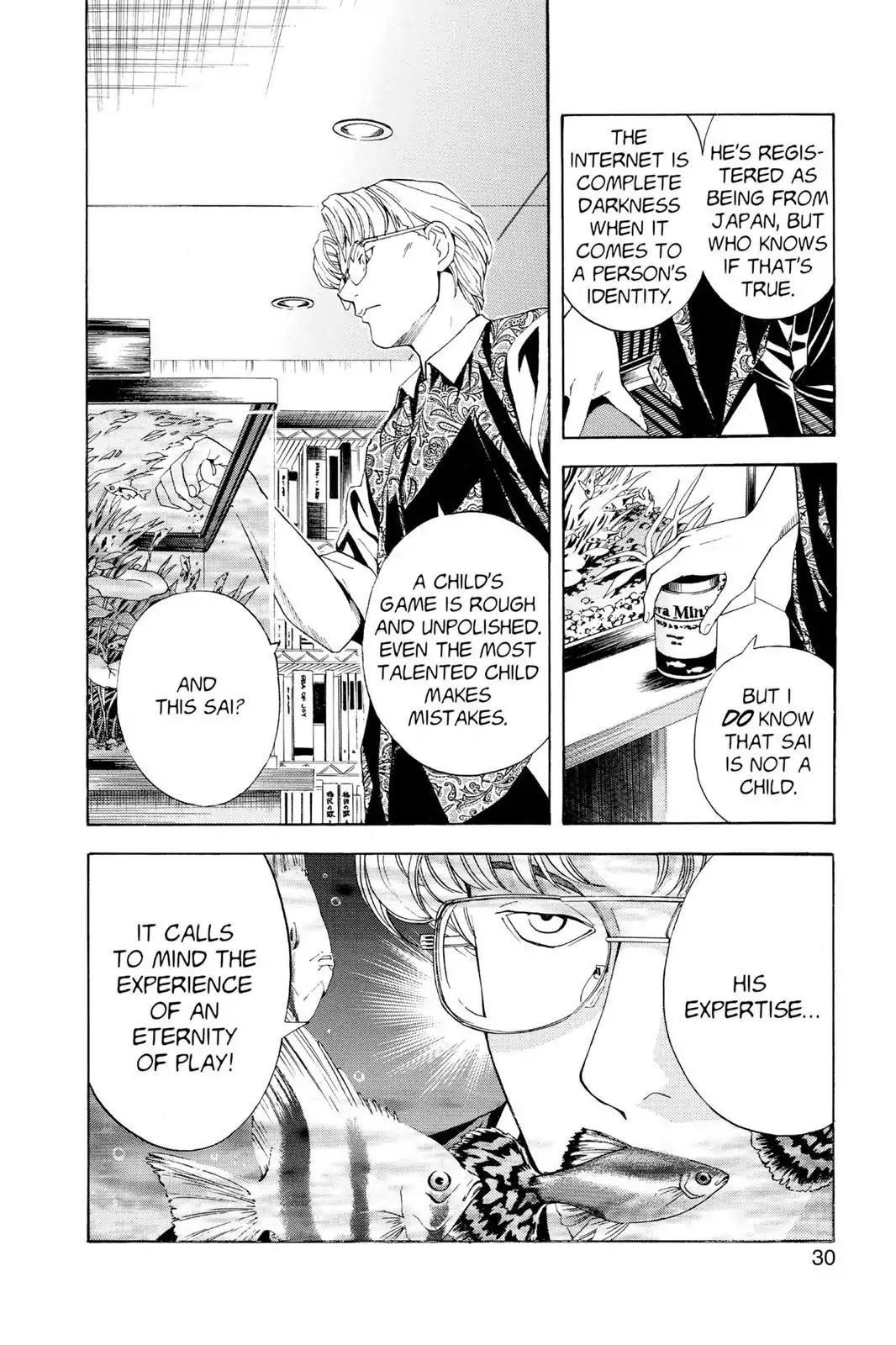 Hikaru no Go Chapter 36 page 4 - Chapter 36: Sai's True Identity