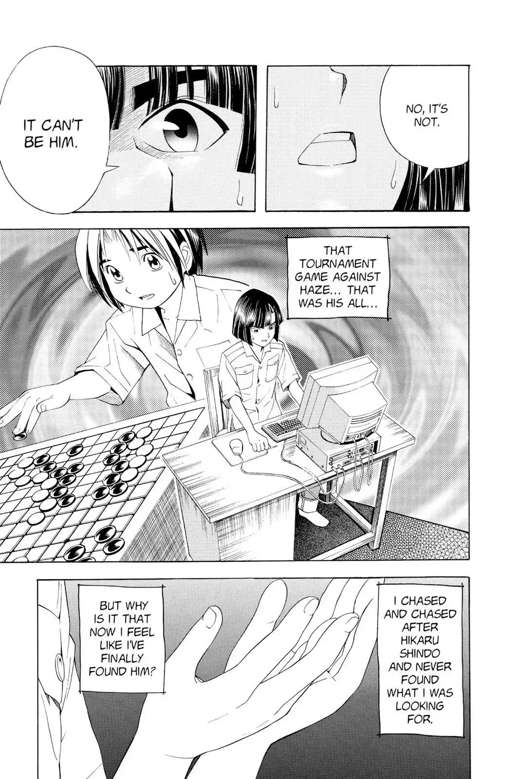 Hikaru no Go Chapter 36 page 9 - Chapter 36: Sai's True Identity