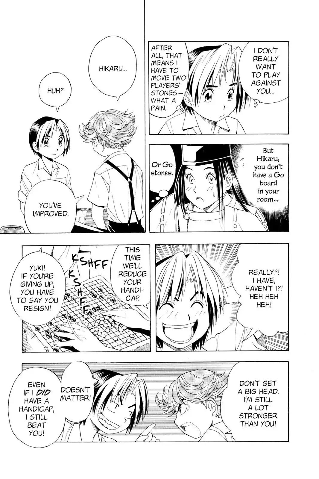 Hikaru no Go Chapter 37 page 15 - Chapter 37: Second Semester