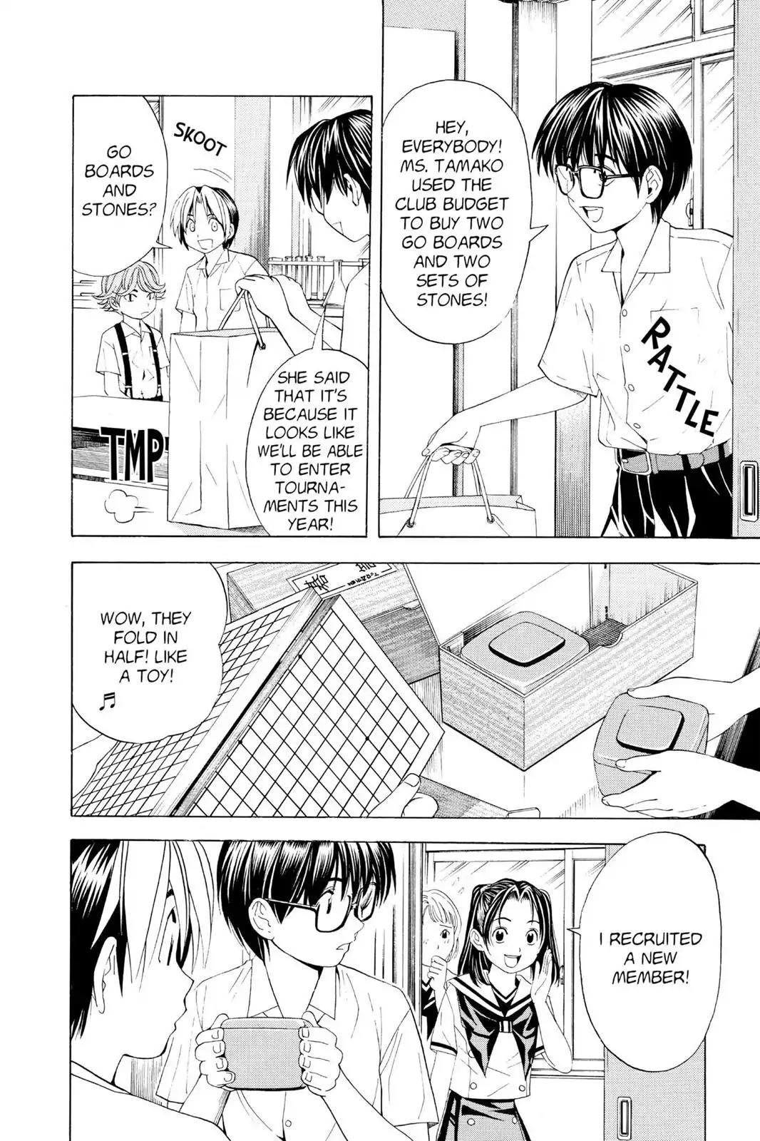 Hikaru no Go Chapter 37 page 16 - Chapter 37: Second Semester