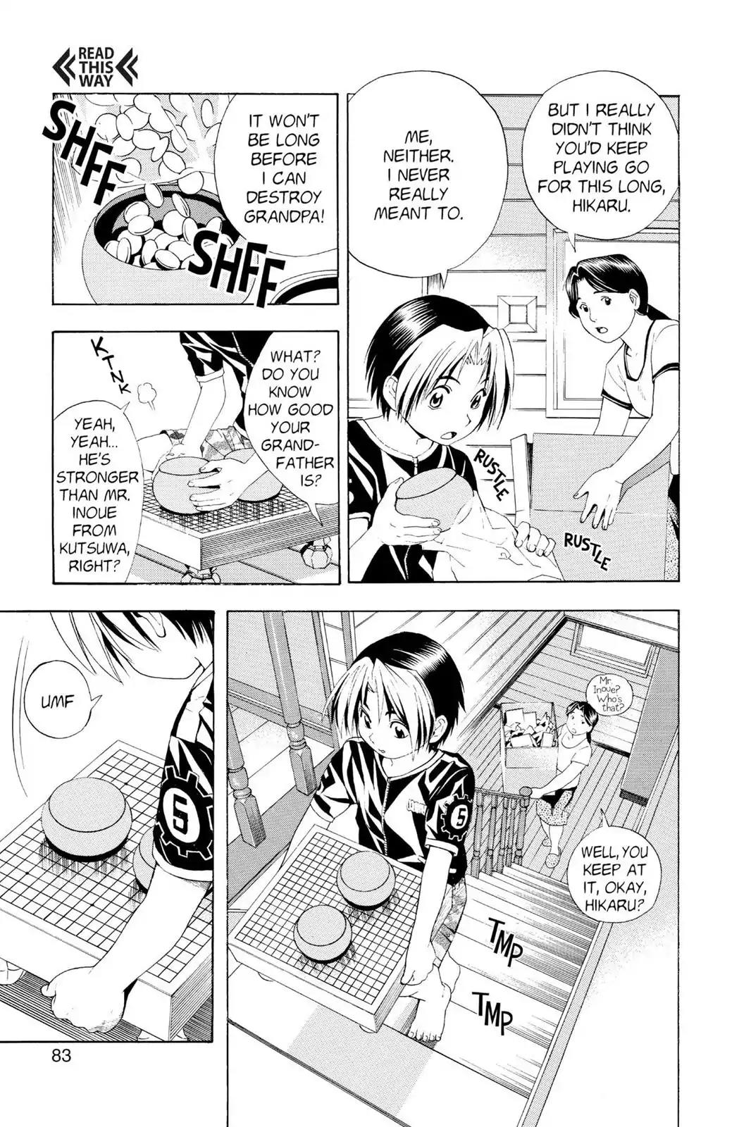 Hikaru no Go Chapter 38 page 15 - Chapter 38: A Thousand Years of Selfishness
