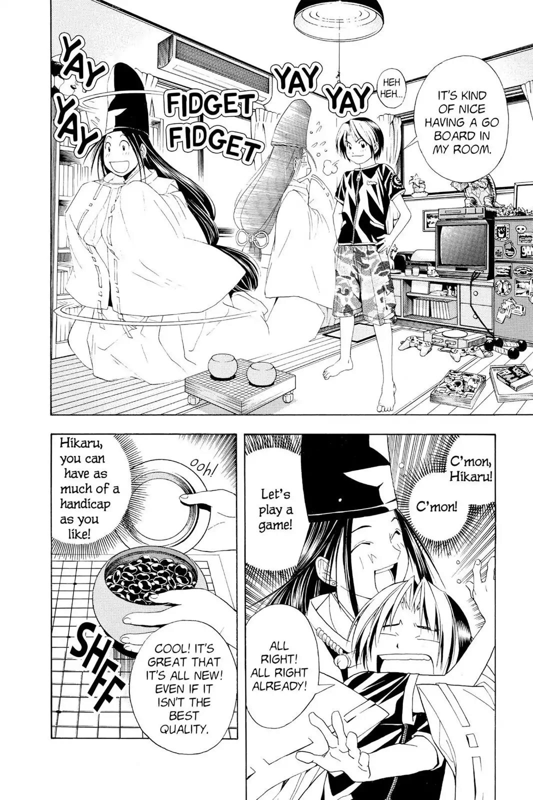 Hikaru no Go Chapter 38 page 16 - Chapter 38: A Thousand Years of Selfishness
