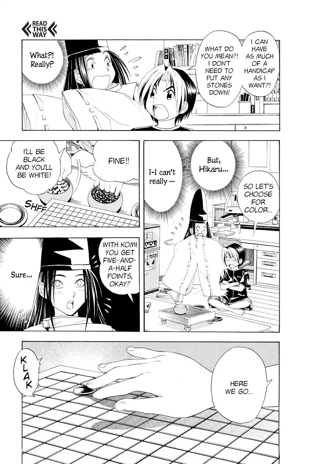 Hikaru no Go Chapter 38 page 17 - Chapter 38: A Thousand Years of Selfishness