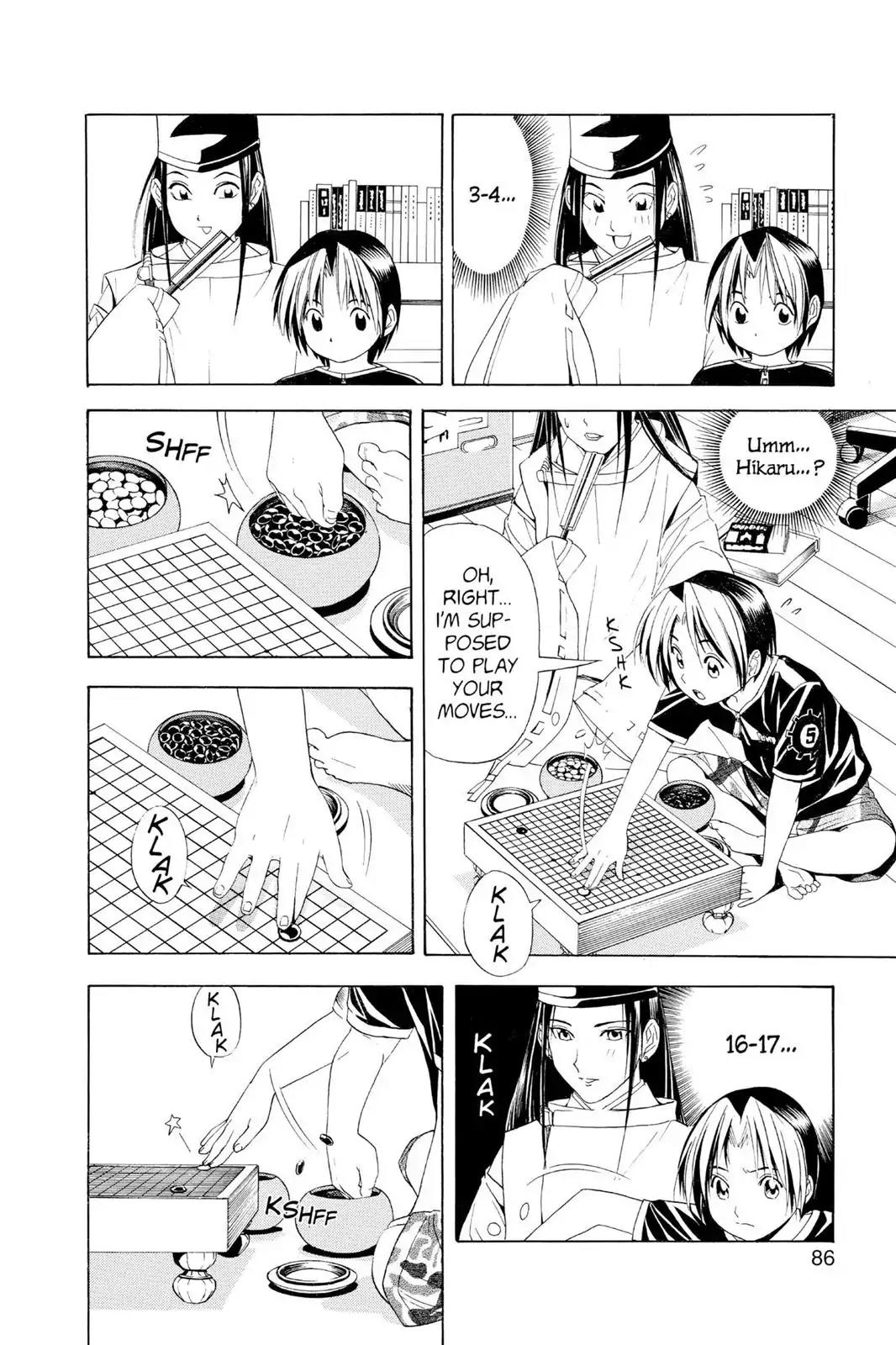 Hikaru no Go Chapter 38 page 18 - Chapter 38: A Thousand Years of Selfishness