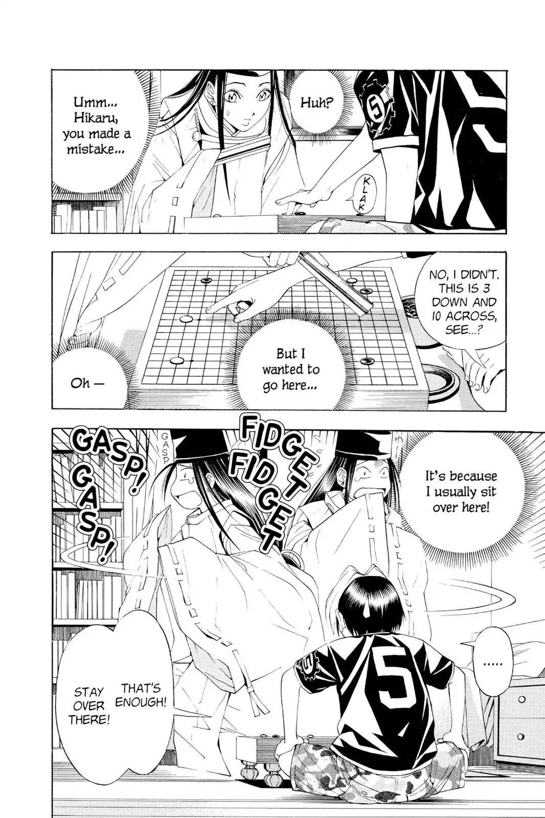 Hikaru no Go Chapter 38 page 20 - Chapter 38: A Thousand Years of Selfishness