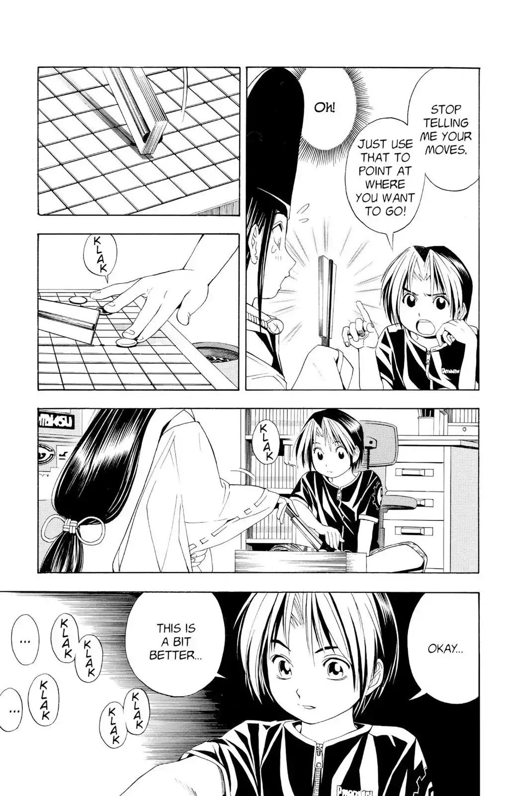 Hikaru no Go Chapter 38 page 21 - Chapter 38: A Thousand Years of Selfishness