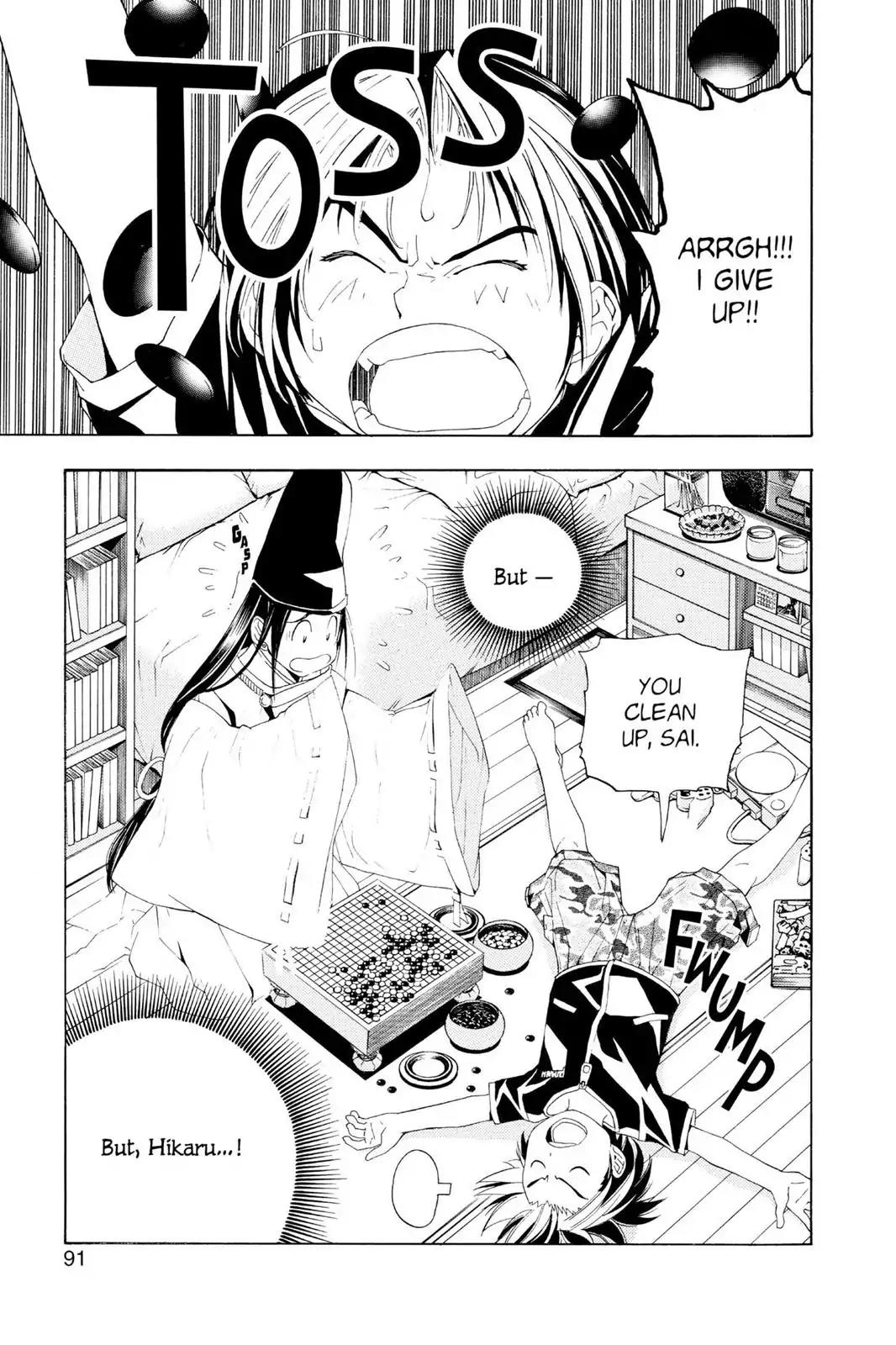 Hikaru no Go Chapter 38 page 23 - Chapter 38: A Thousand Years of Selfishness
