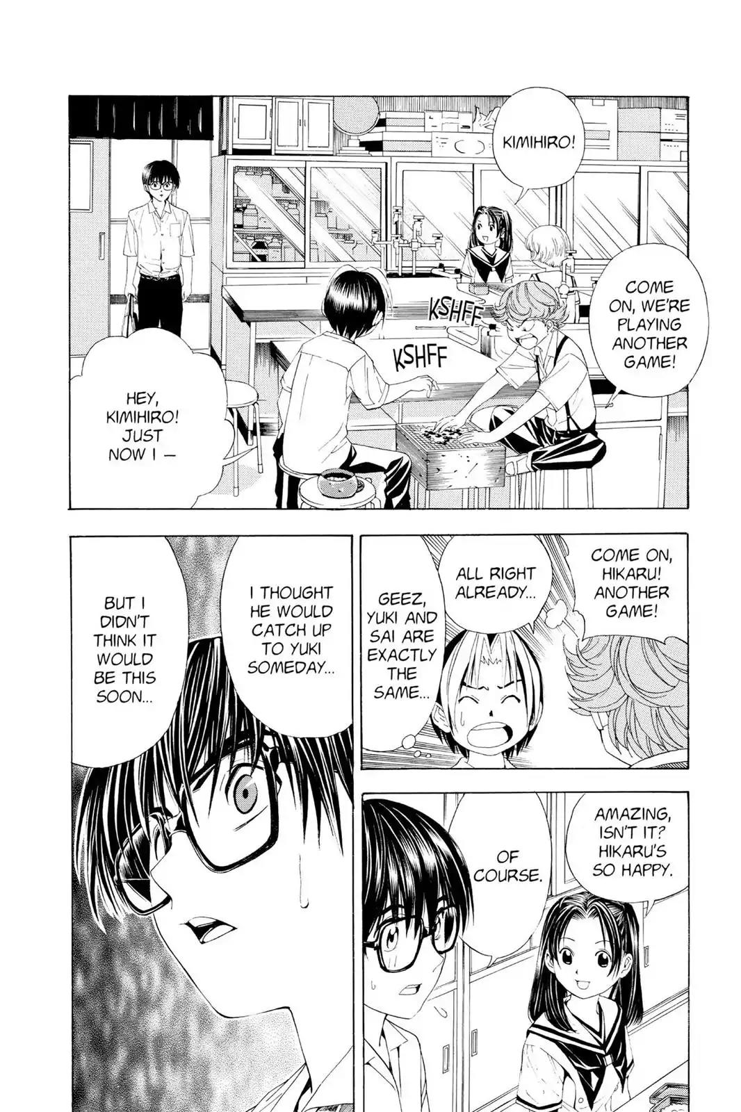 Hikaru no Go Chapter 39 page 14 - Chapter 39: I Want to Know How Strong You Are