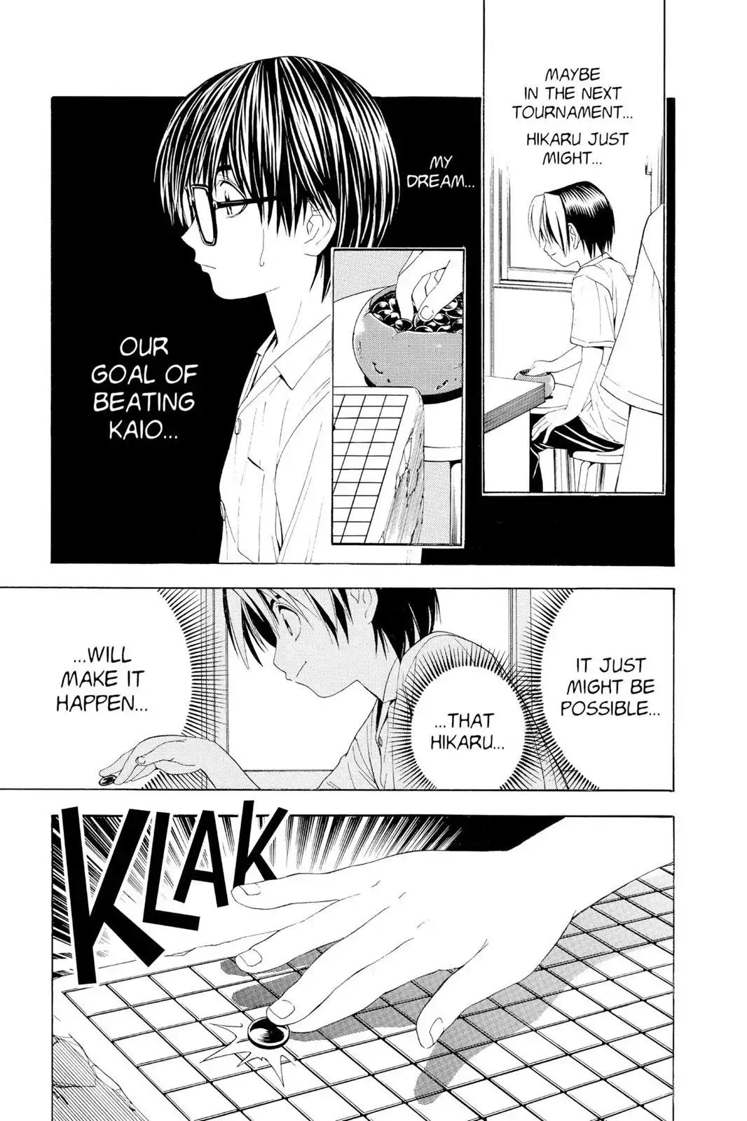 Hikaru no Go Chapter 39 page 15 - Chapter 39: I Want to Know How Strong You Are
