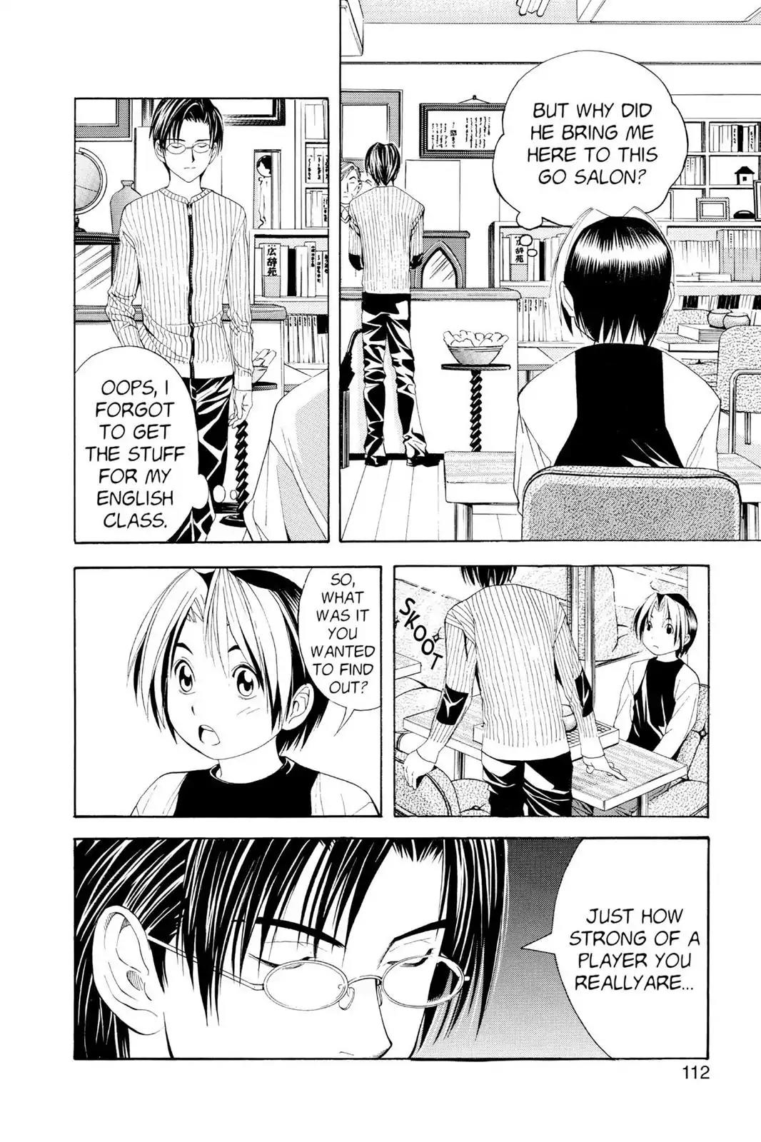 Hikaru no Go Chapter 39 page 20 - Chapter 39: I Want to Know How Strong You Are
