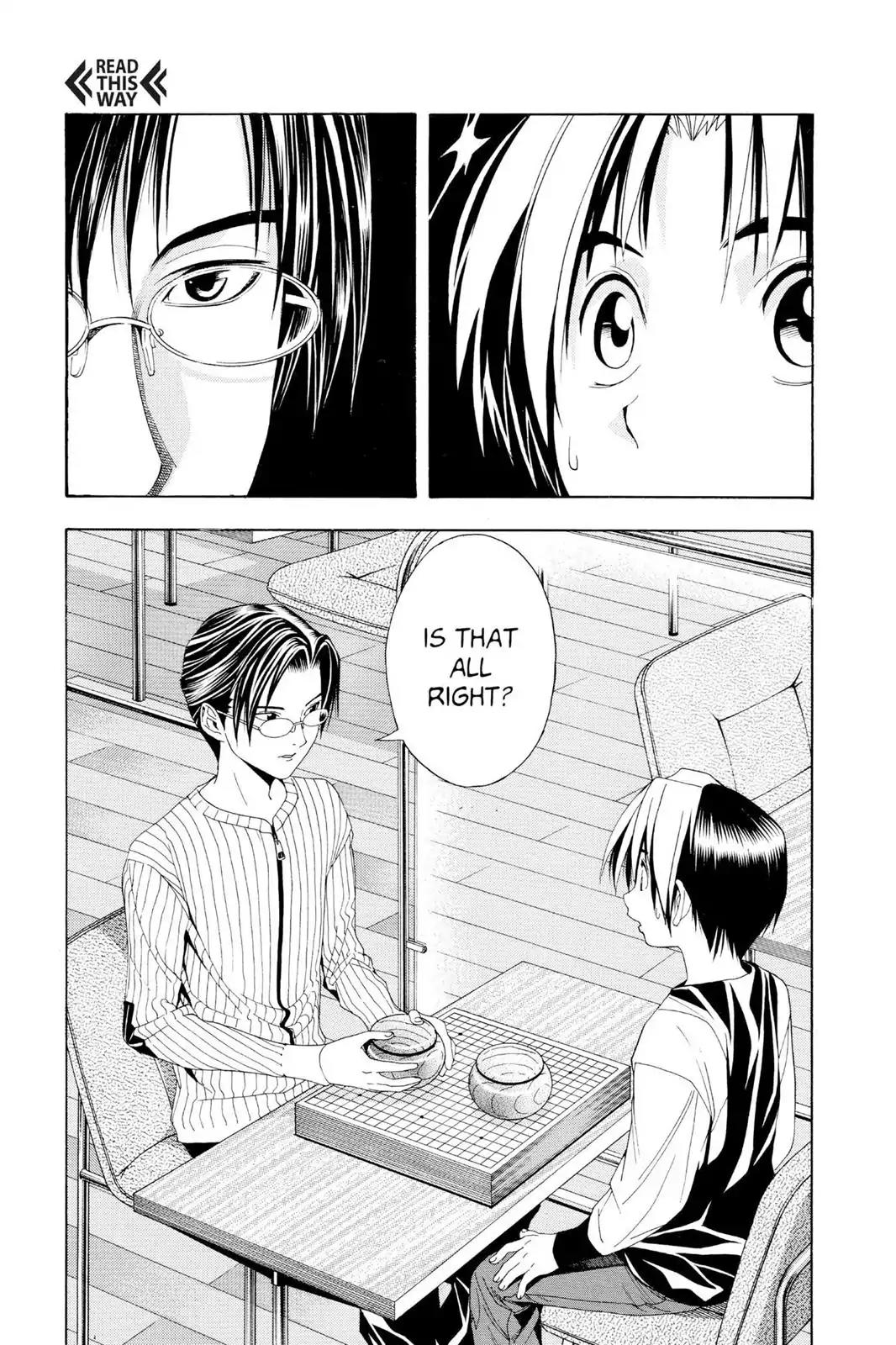 Hikaru no Go Chapter 39 page 21 - Chapter 39: I Want to Know How Strong You Are
