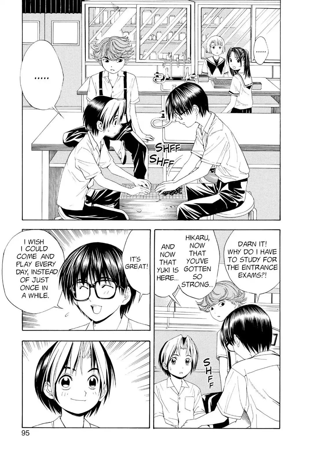 Hikaru no Go Chapter 39 page 3 - Chapter 39: I Want to Know How Strong You Are