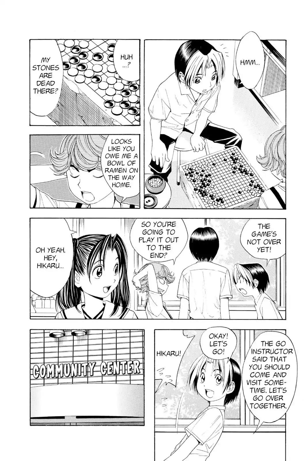 Hikaru no Go Chapter 39 page 6 - Chapter 39: I Want to Know How Strong You Are