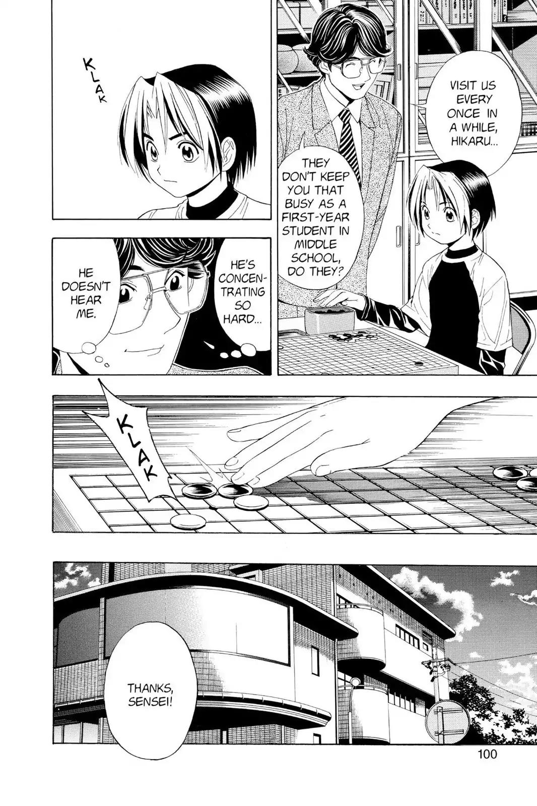 Hikaru no Go Chapter 39 page 8 - Chapter 39: I Want to Know How Strong You Are