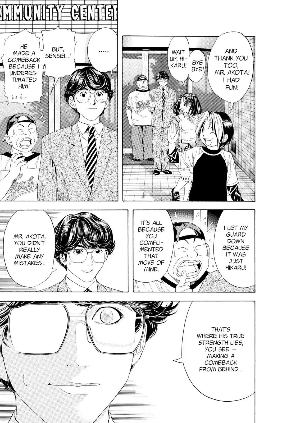 Hikaru no Go Chapter 39 page 9 - Chapter 39: I Want to Know How Strong You Are