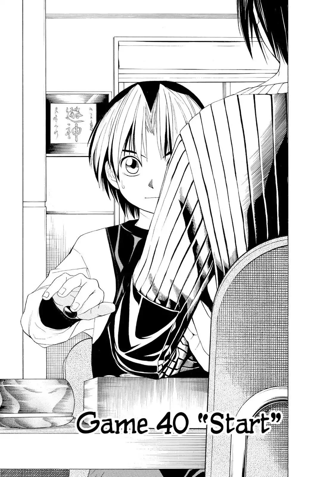 Hikaru no Go Chapter 40 page 1 - Chapter 40: Start