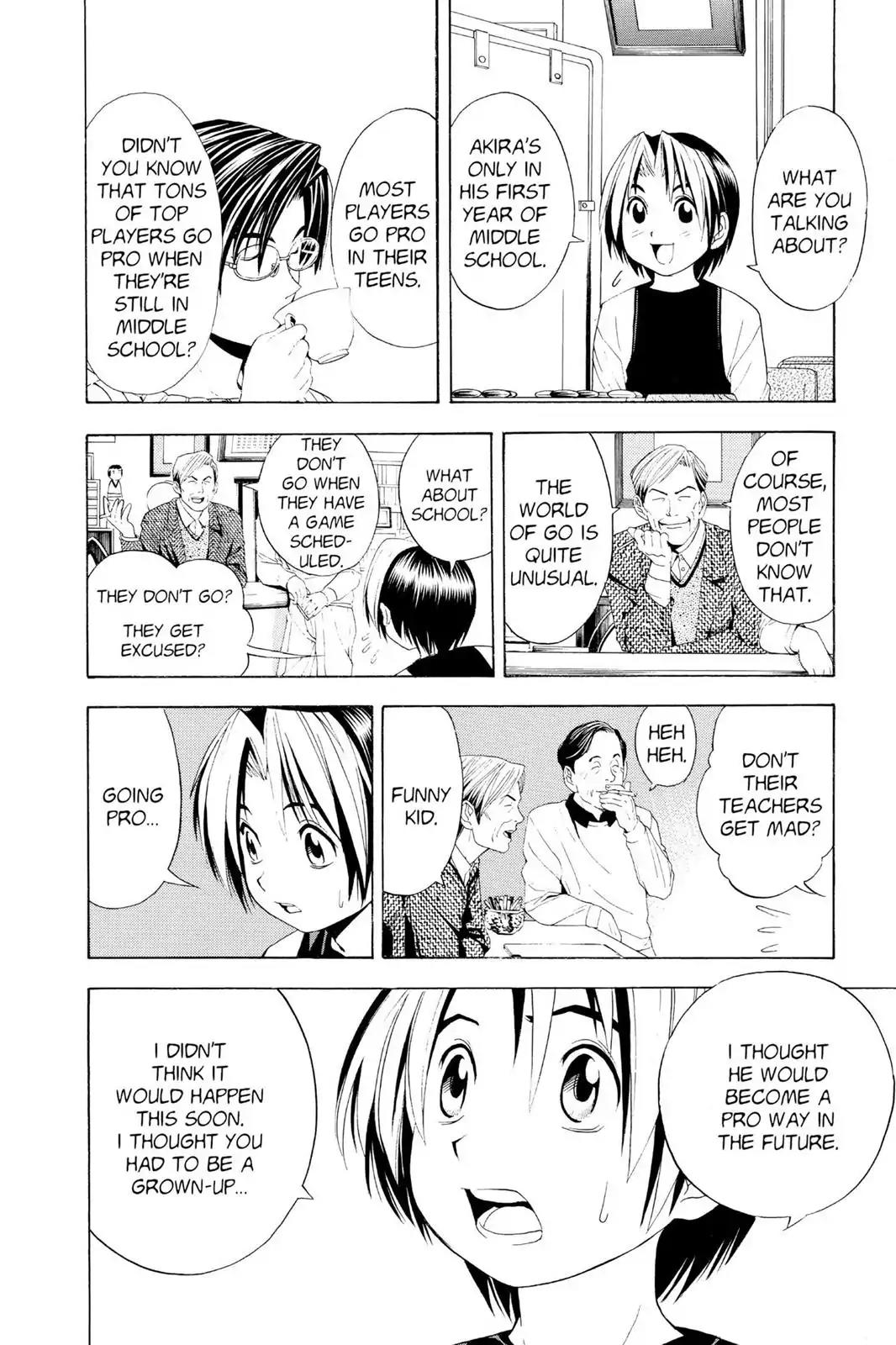 Hikaru no Go Chapter 40 page 10 - Chapter 40: Start