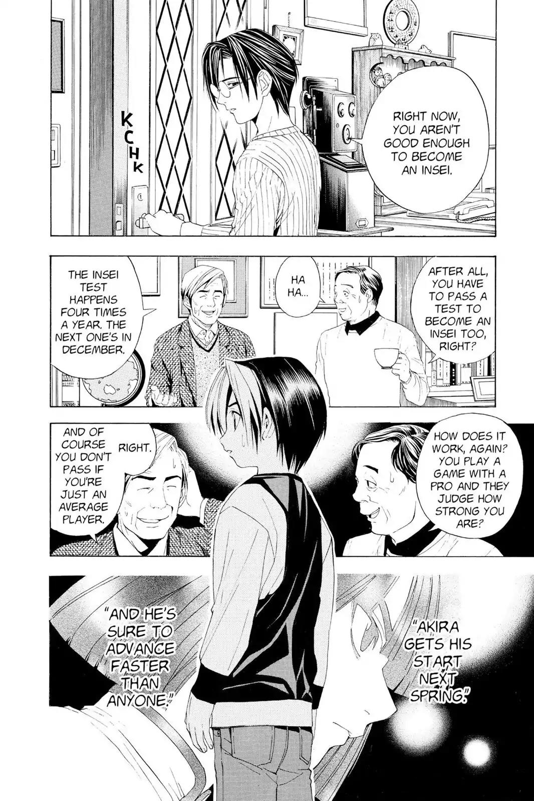 Hikaru no Go Chapter 40 page 16 - Chapter 40: Start