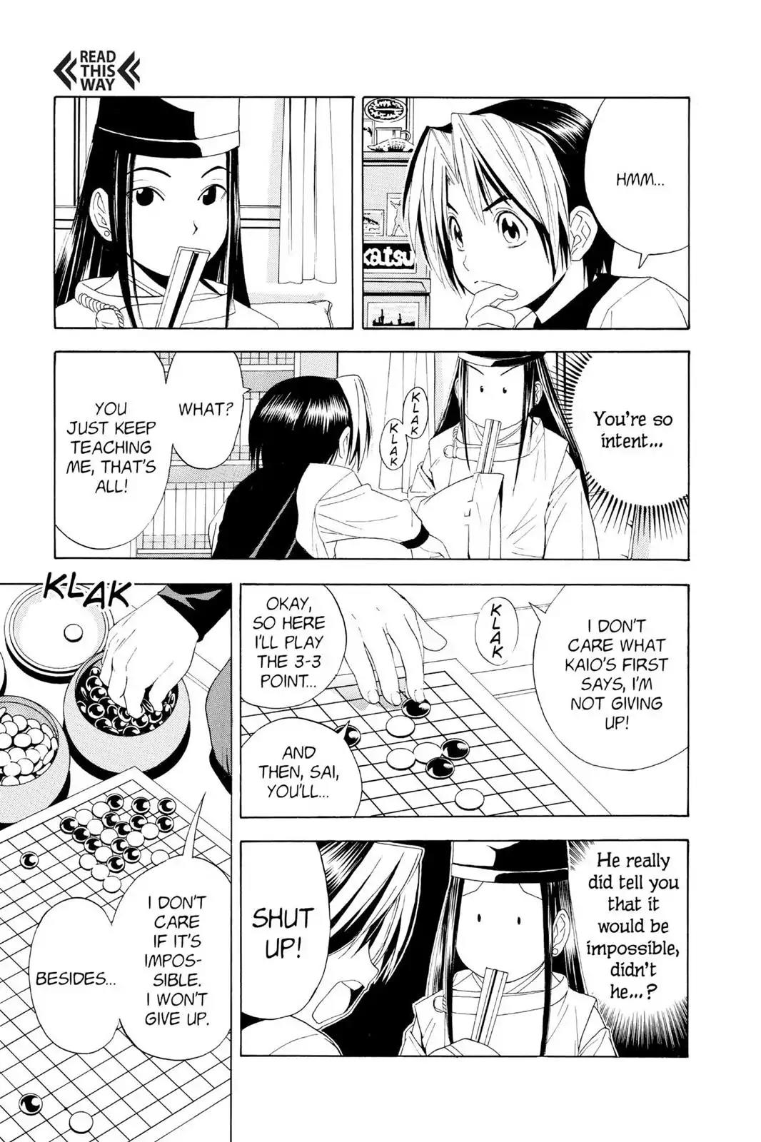 Hikaru no Go Chapter 40 page 19 - Chapter 40: Start
