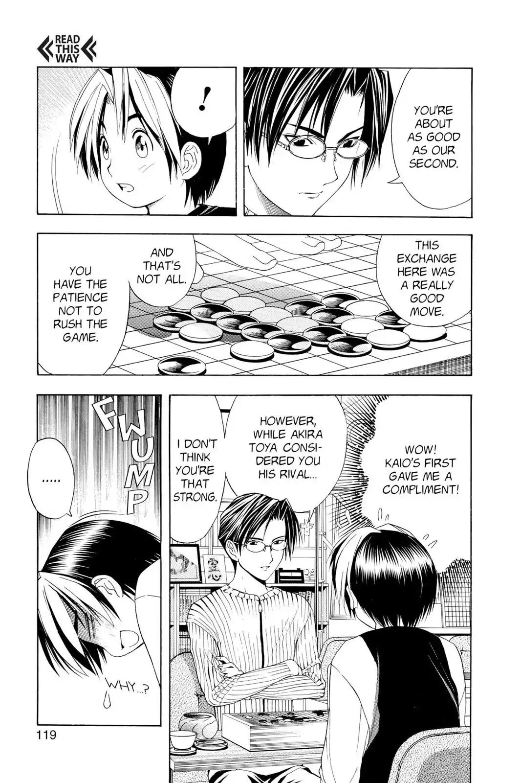Hikaru no Go Chapter 40 page 5 - Chapter 40: Start