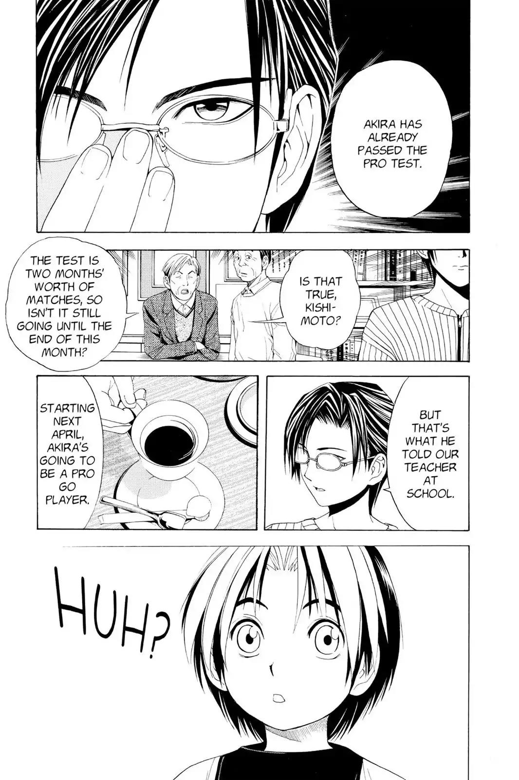 Hikaru no Go Chapter 40 page 9 - Chapter 40: Start