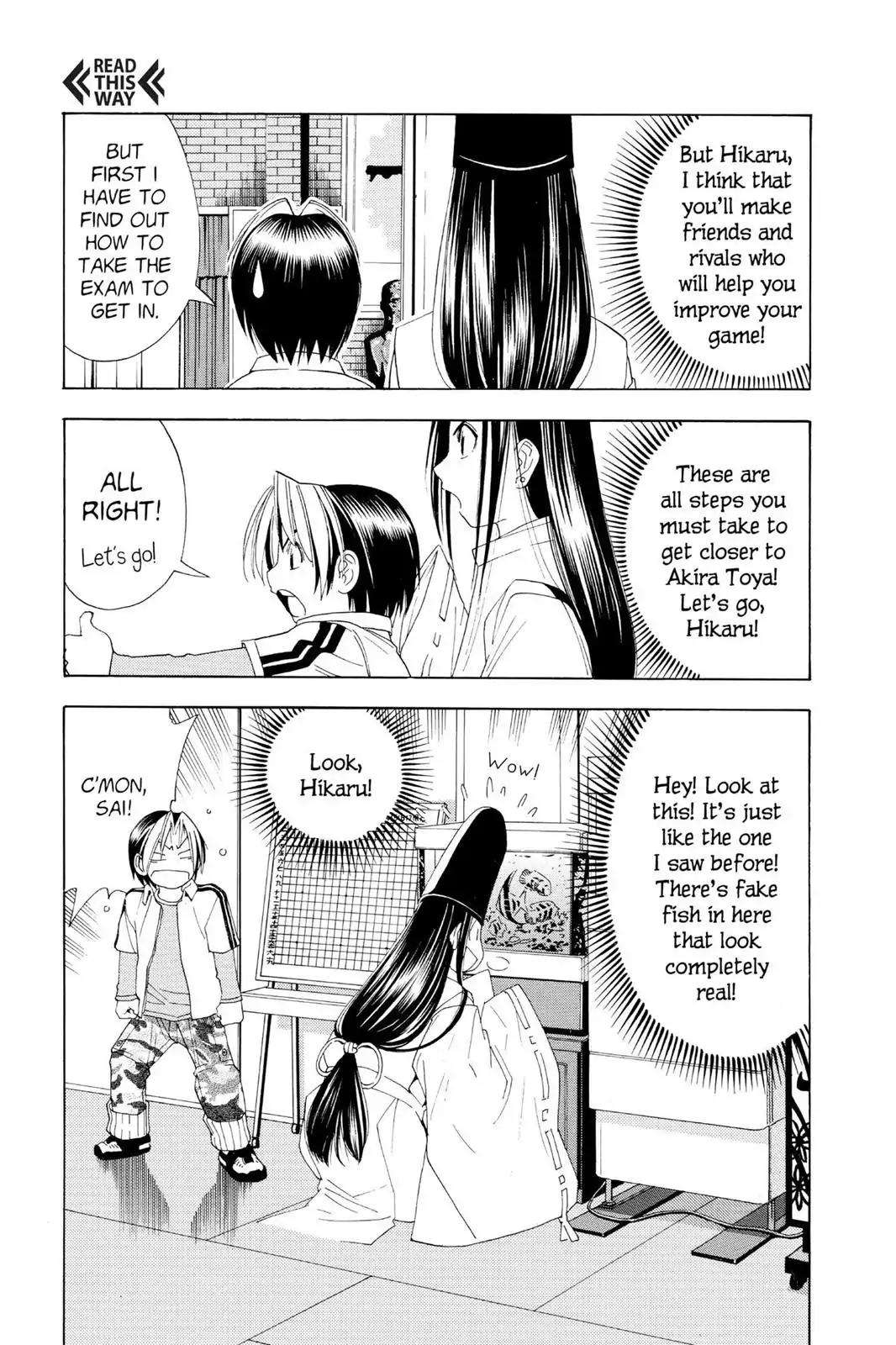 Hikaru no Go Chapter 41 page 3 - Chapter 41: The Go Club Is Heating Up!