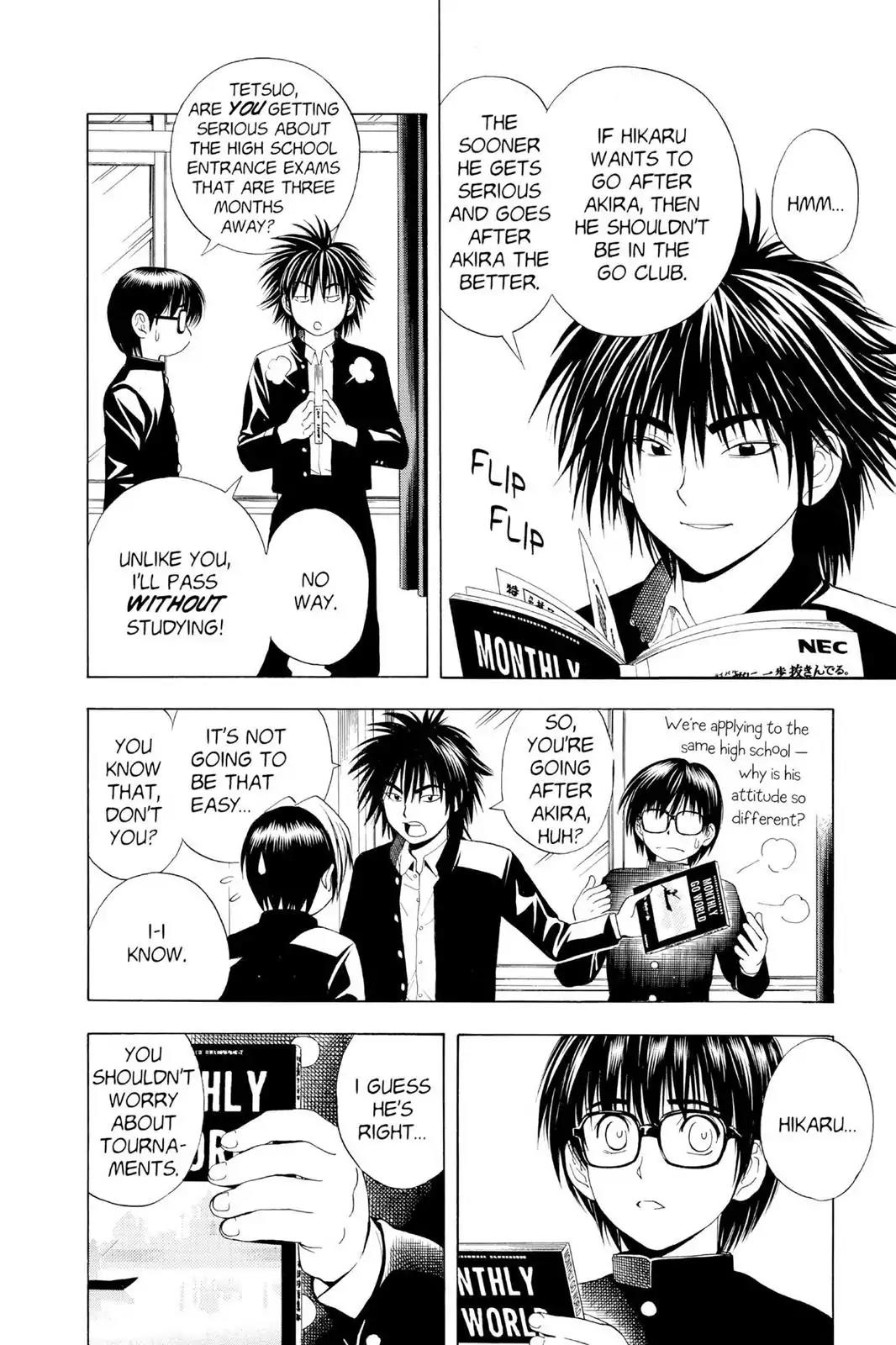 Hikaru no Go Chapter 42 page 10 - Chapter 42: Resolutions