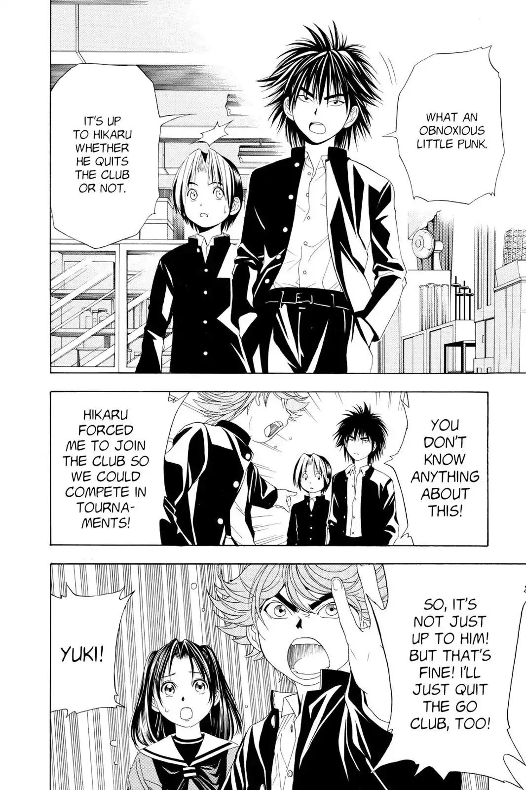 Hikaru no Go Chapter 42 page 12 - Chapter 42: Resolutions