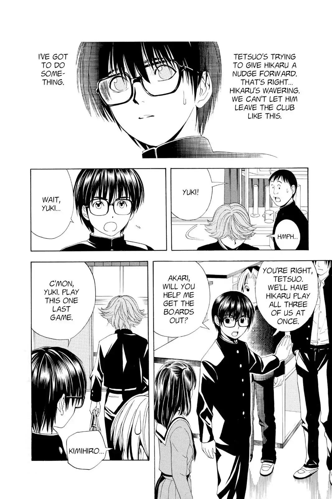 Hikaru no Go Chapter 42 page 14 - Chapter 42: Resolutions