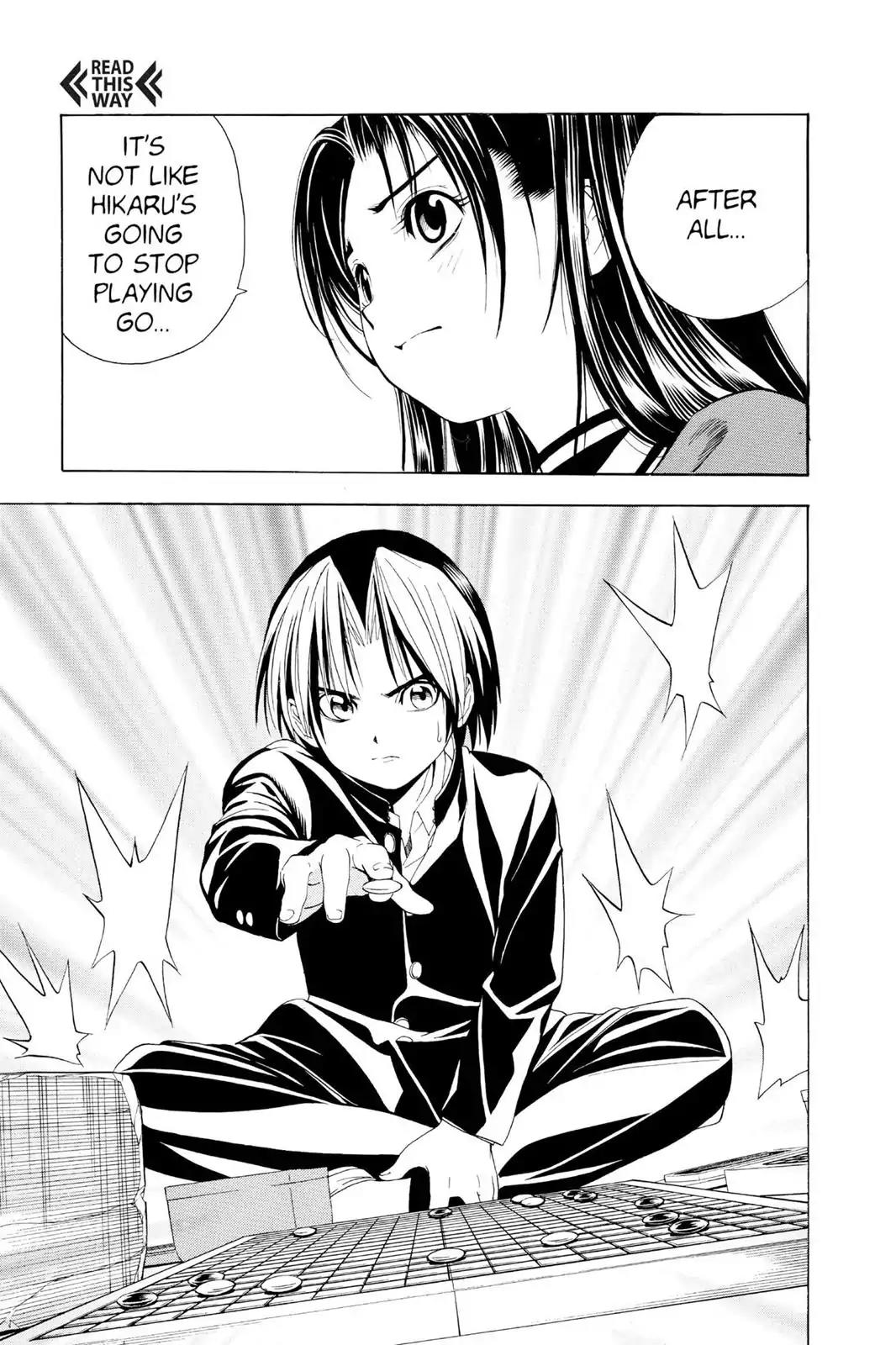Hikaru no Go Chapter 42 page 21 - Chapter 42: Resolutions
