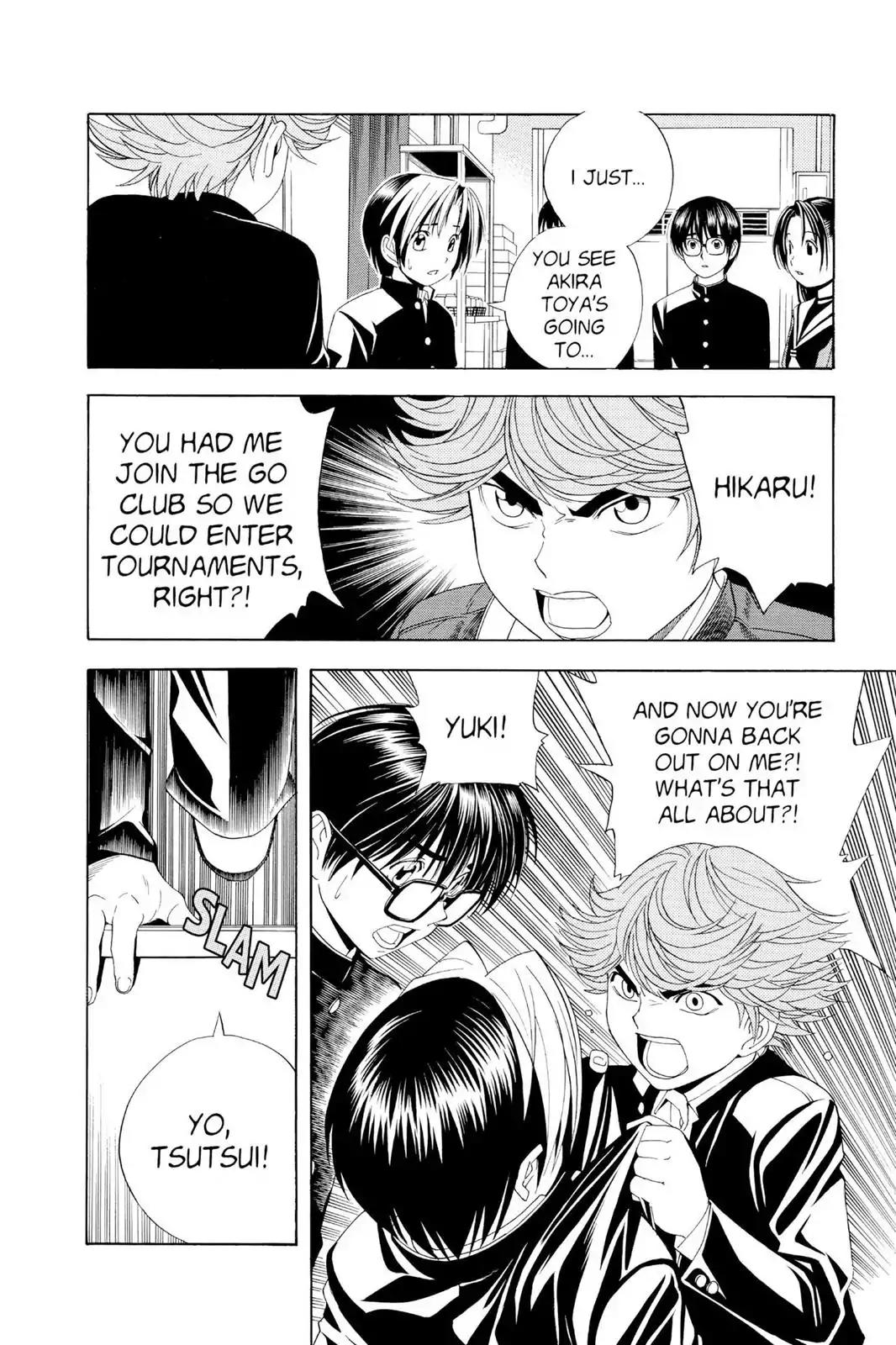 Hikaru no Go Chapter 42 page 4 - Chapter 42: Resolutions