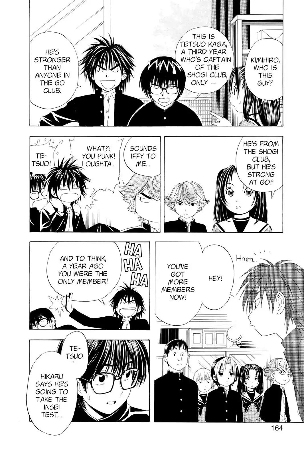 Hikaru no Go Chapter 42 page 8 - Chapter 42: Resolutions