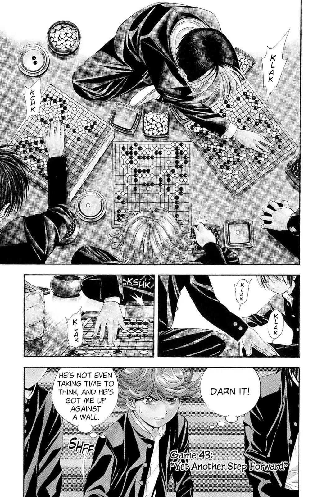 Hikaru no Go Chapter 43 page 1 - Chapter 43: Yet Another Step Forward