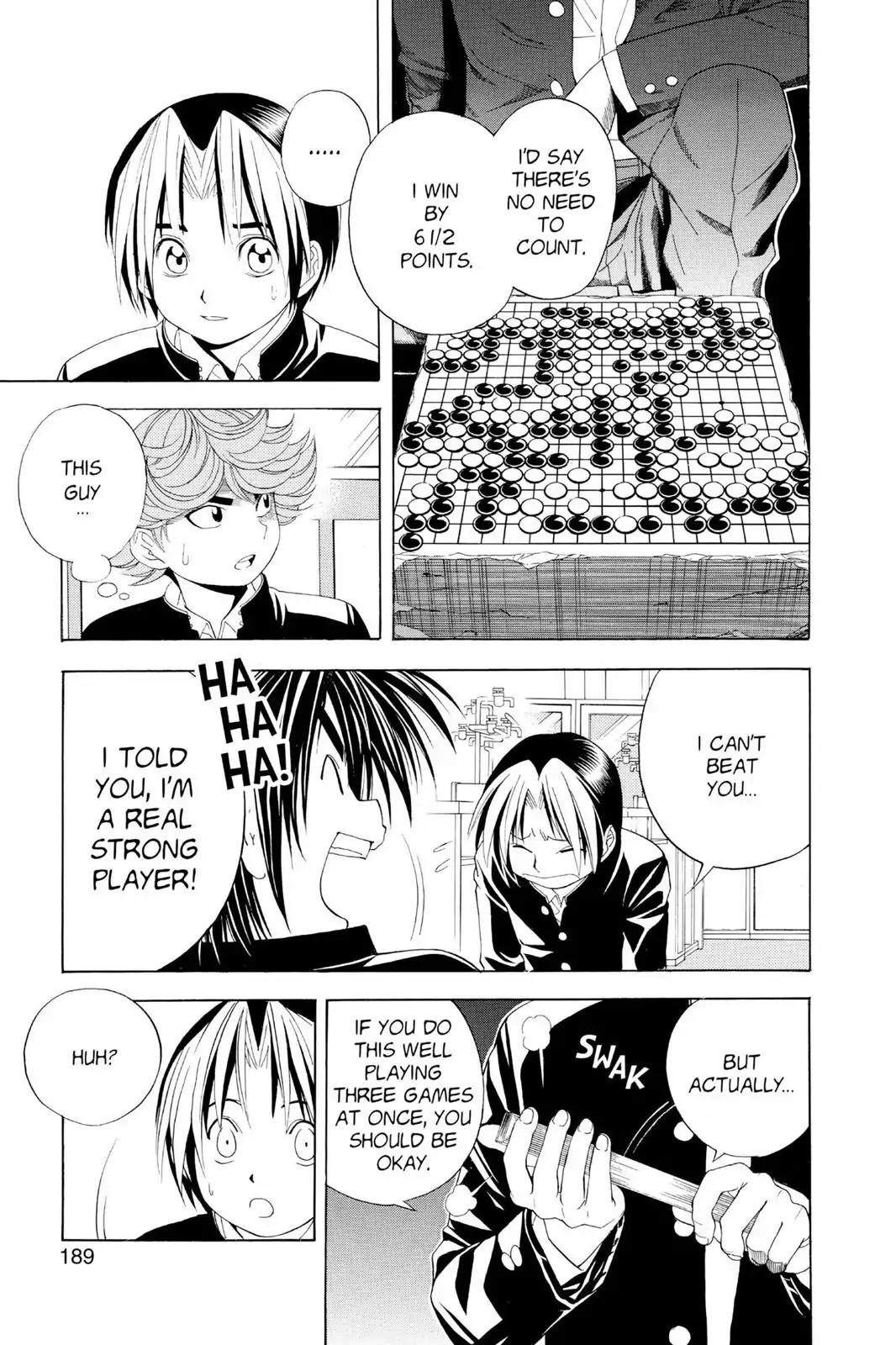 Hikaru no Go Chapter 43 page 11 - Chapter 43: Yet Another Step Forward