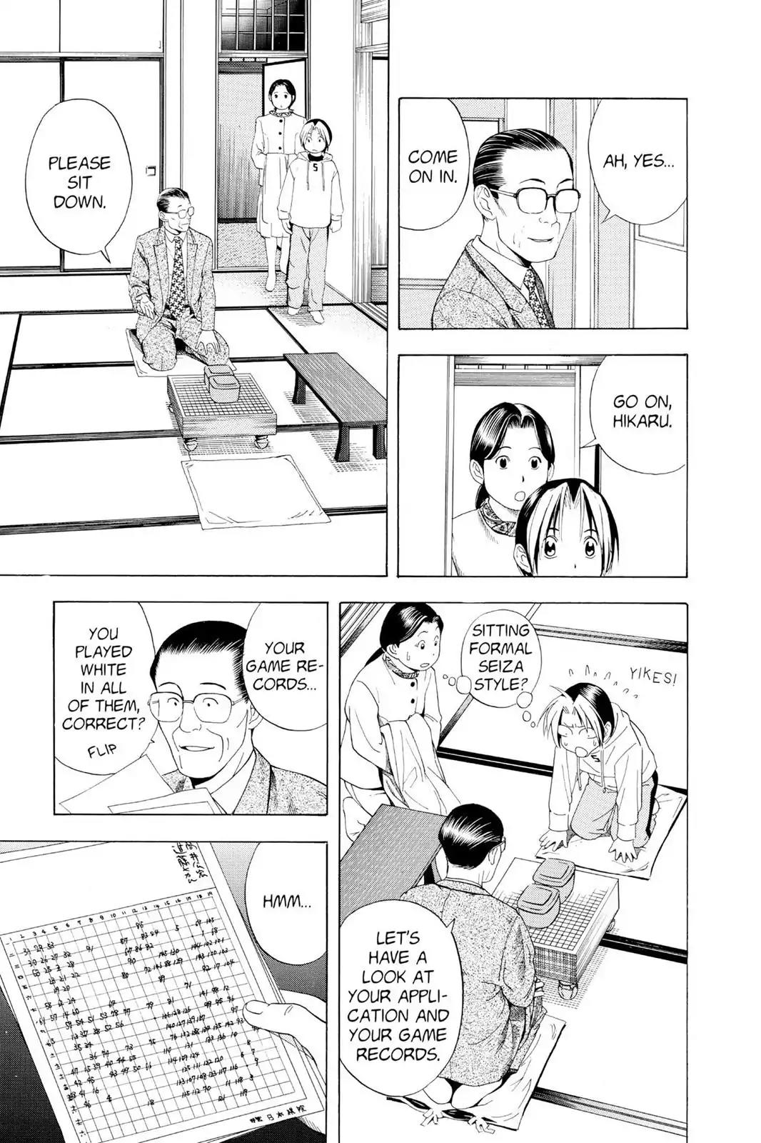 Hikaru no Go Chapter 43 page 21 - Chapter 43: Yet Another Step Forward